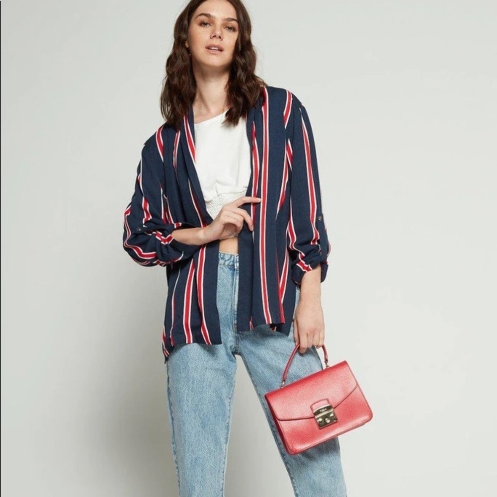 NWT > Minkpink > Nautical Striped Blazer > Small